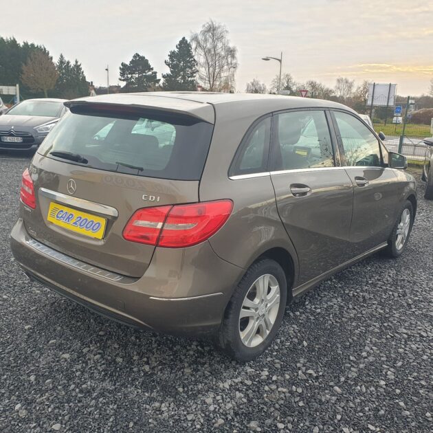 MERCEDES CLASSE B 180 CDI 110 CHV BLUE EFFICIENCY BUSINESS