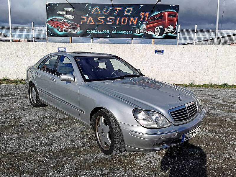 Mercedes s500 1er main,