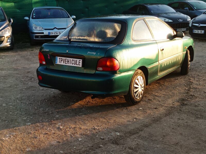 HYUNDAI PONY 1.3i  84 CH 