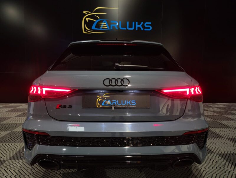 AUDI RS3 SPB 400cv QUATTRO PACK RS / CERAMIC / T.O / VMAX / B&O / MATRIX LED CG FRANCAISE