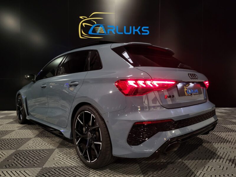 AUDI RS3 SPB 400cv QUATTRO PACK RS / CERAMIC / T.O / VMAX / B&O / MATRIX LED CG FRANCAISE