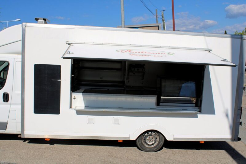 FIAT DUCATO Foodtruck/Food truck pizza hamburger Garantie 12 mois