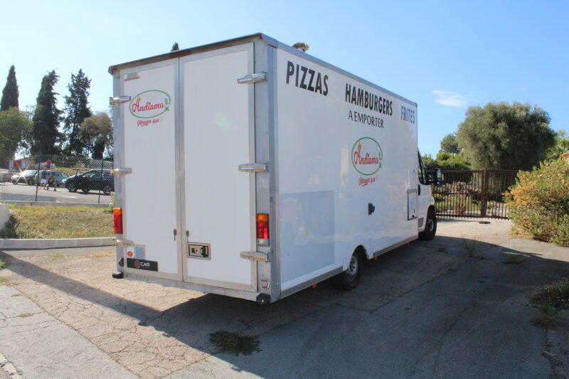 FIAT DUCATO Foodtruck/Food truck pizza hamburger Garantie 12 mois