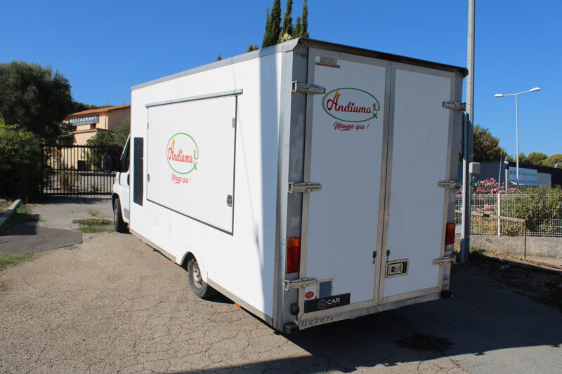 FIAT DUCATO Foodtruck/Food truck pizza hamburger Garantie 12 mois