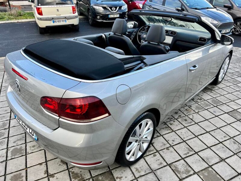 VOLKSWAGEN Golf VI Cabriolet  1.6 TDI Diesel 105 CH 