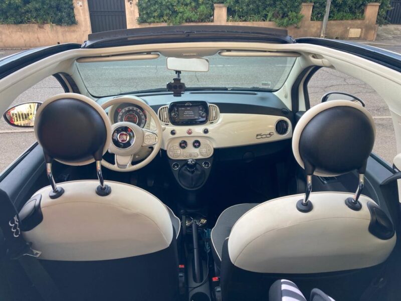 FIAT 500 cabriolet 1.2 69 ch lounge