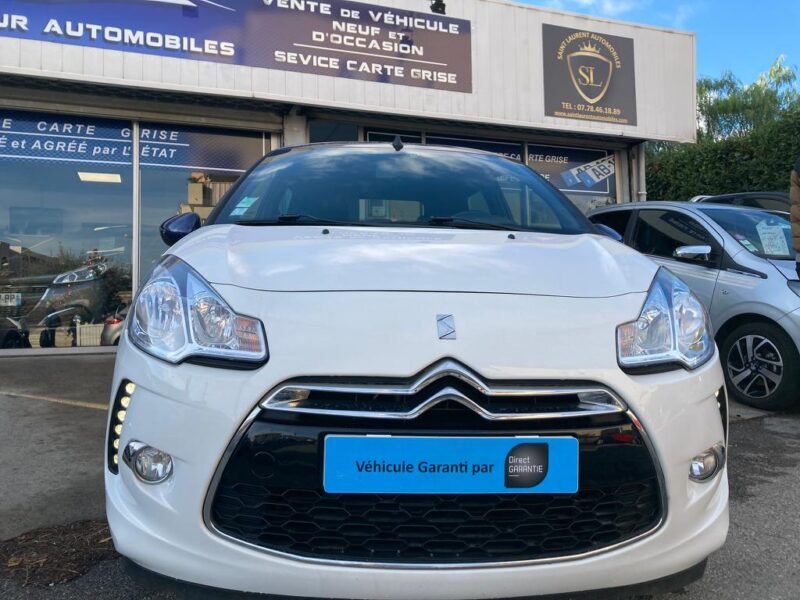 CITROEN DS-3  cabriolet 1.2 puretech be chic 82 ch 2014