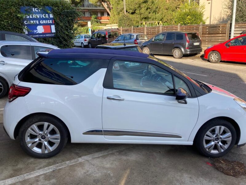 CITROEN DS-3  cabriolet 1.2 puretech be chic 82 ch 2014