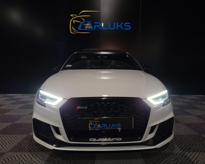 AUDI A3 RS3 2.5 400cv Pack Carbonne , Siege F1 , Toit ouvrant , Bang Olufsen