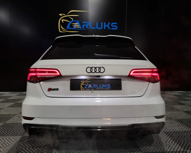 AUDI A3 RS3 2.5 400cv Pack Carbonne , Siege F1 , Toit ouvrant , Bang Olufsen