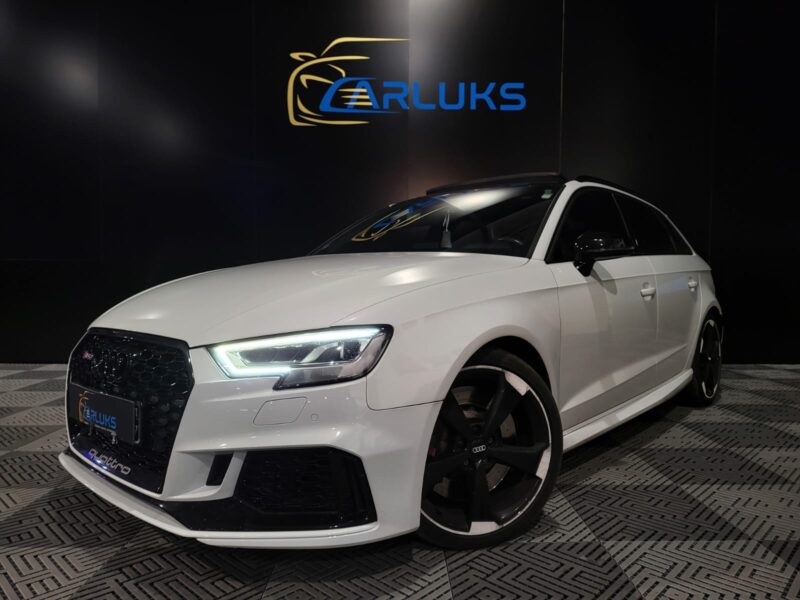 AUDI A3 RS3 2.5 400cv Pack Carbonne , Siege F1 , Toit ouvrant , Bang Olufsen