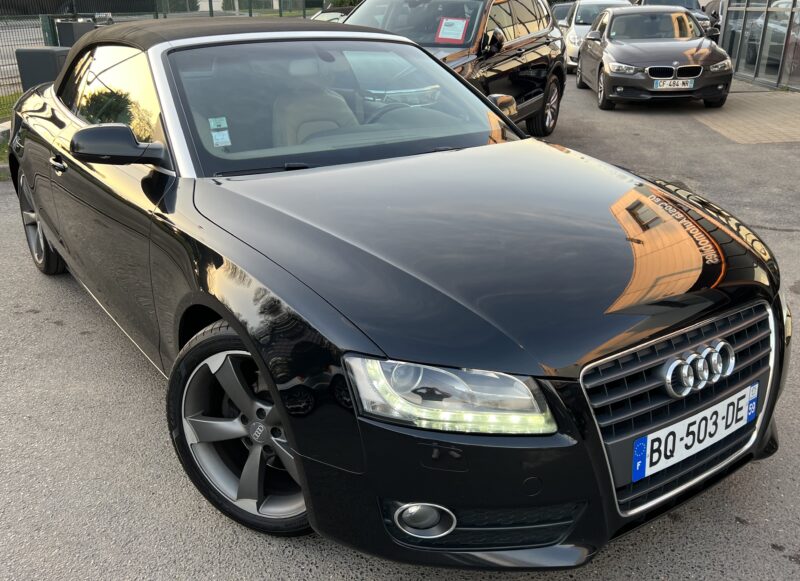 AUDI A5 CABRIOLET 2.0 TDI 170 Cv AMBITION LUXE / ORIGINE FRANCE - Garantie1an