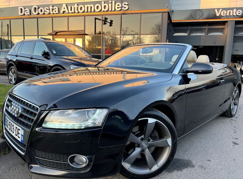 AUDI A5 CABRIOLET 2.0 TDI 170 Cv AMBITION LUXE / ORIGINE FRANCE - Garantie1an