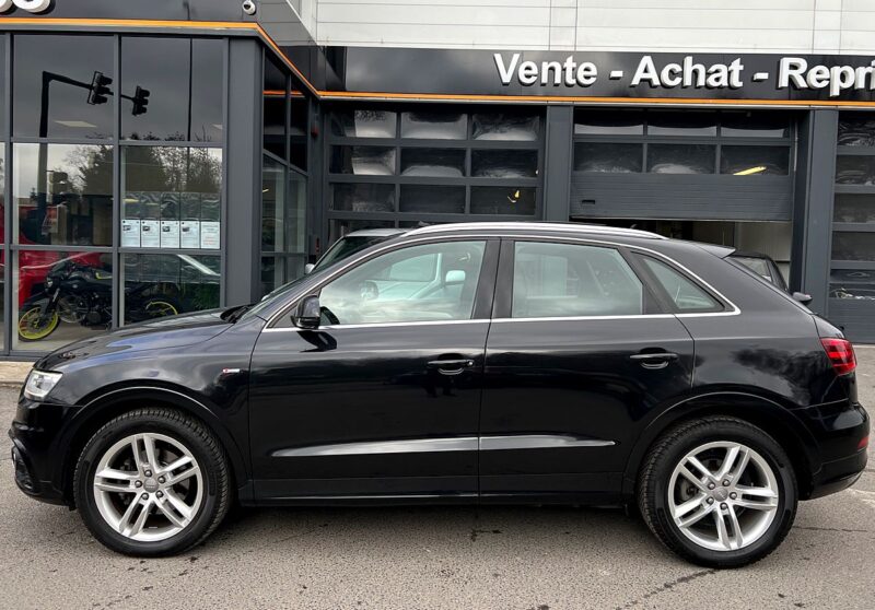 AUDI Q3 QUATTRO S-LINE 2.0 TDI 177 Cv S-TRONIC 7 BOITE AUTO TOIT OUVRANT GPS - Garantie1an