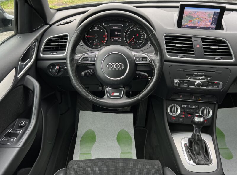 AUDI Q3 QUATTRO S-LINE 2.0 TDI 177 Cv S-TRONIC 7 BOITE AUTO TOIT OUVRANT GPS - Garantie1an