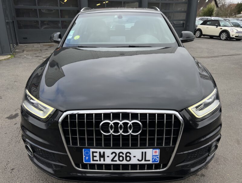 AUDI Q3 QUATTRO S-LINE 2.0 TDI 177 Cv S-TRONIC 7 BOITE AUTO TOIT OUVRANT GPS - Garantie1an