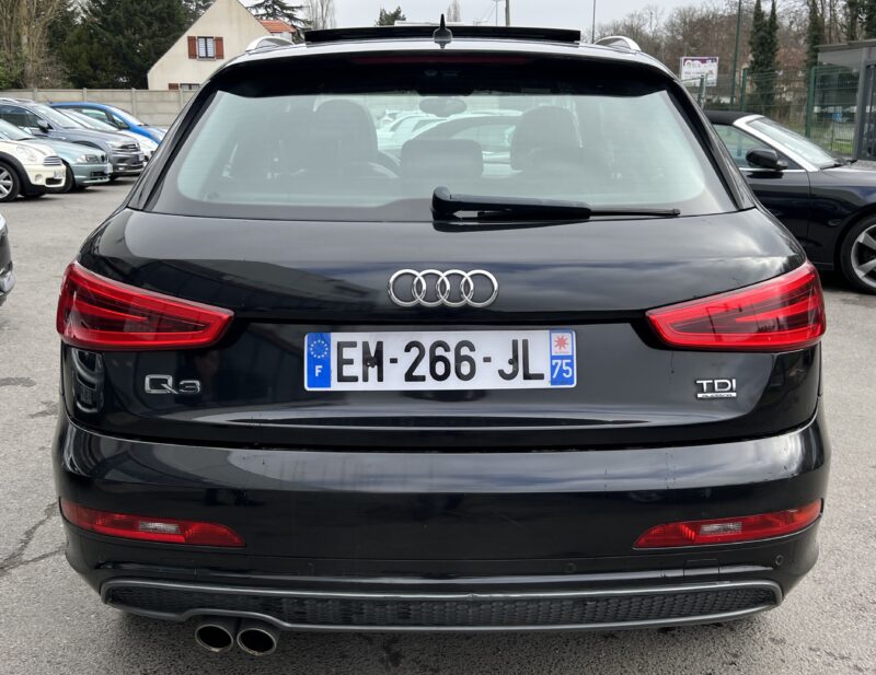 AUDI Q3 QUATTRO S-LINE 2.0 TDI 177 Cv S-TRONIC 7 BOITE AUTO TOIT OUVRANT GPS - Garantie1an