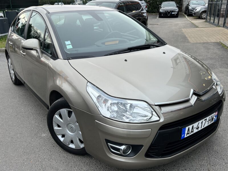 CITROEN C4 1.6 HDI 110 Cv BOITE AUTOMATIQUE / BLUETOOTH CLIMATISATION 5 PORTES - Garantie1an