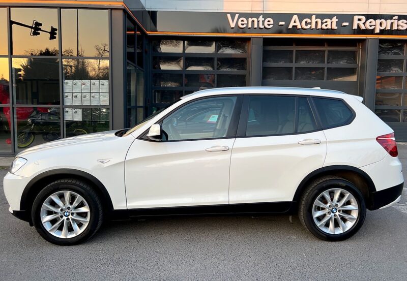 BMW X3 F25 XDRIVE 30D 3.0 6 CYLINDRES 258 Cv 1ERE MAIN 58 200 Kms TOIT OUVRANT BVA CUIR Garantie1an