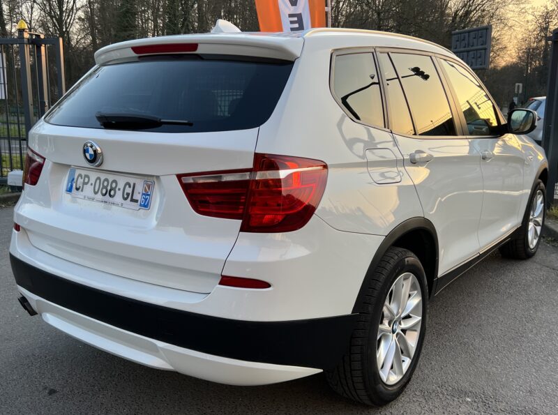 BMW X3 F25 XDRIVE 30D 3.0 6 CYLINDRES 258 Cv 1ERE MAIN 58 200 Kms TOIT OUVRANT BVA CUIR Garantie1an