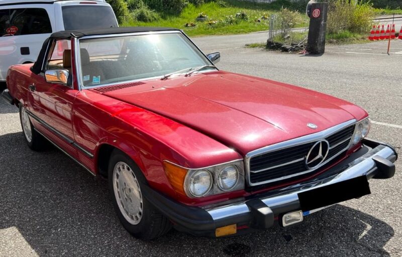 MERCEDES 300  SL 1986 reprise possible