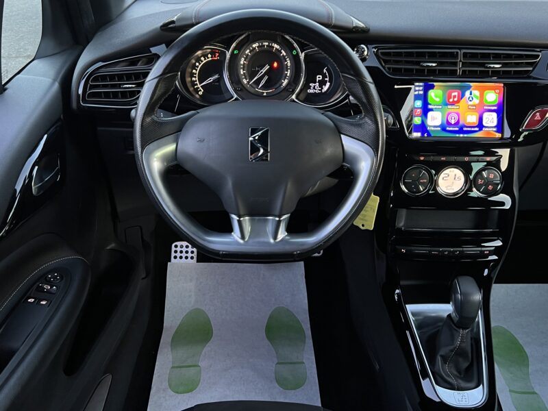 DS DS3 PERFORMANCE LINE 1.0 PURETECH 110 BOITE AUTO APPLE CARPLAY FULL LEDS PACK SPORT Garantie1an