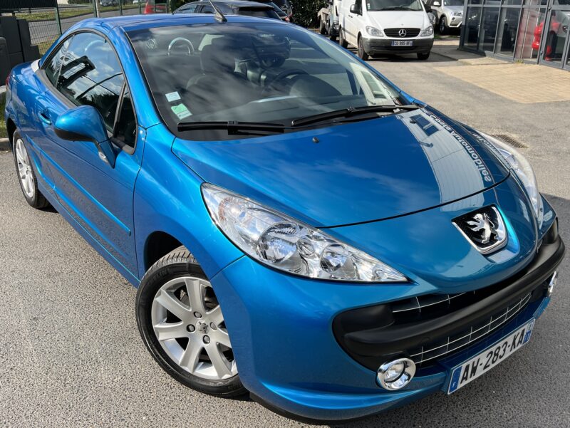 PEUGEOT 207 CC 1.6 VTI 120 Cv CABRIOLET 27 700 Kms REELS ORIGINE FRANCE - Garantie1an