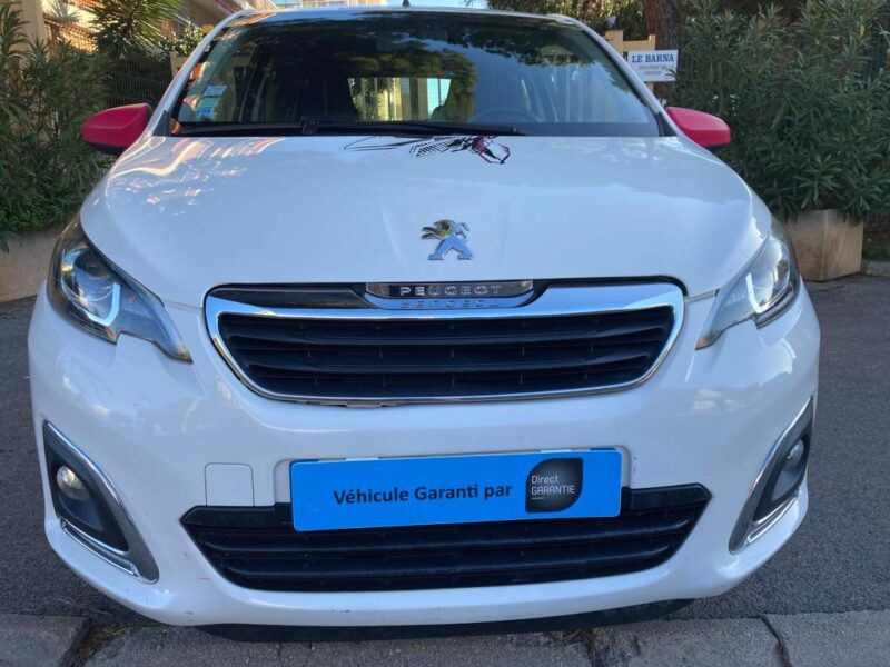 PEUGEOT 108 1.2 PURETECH 82 ch allure 2016