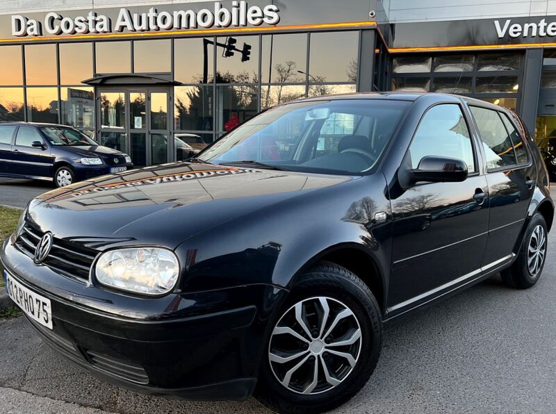 VOLKSWAGEN GOLF 4 IV 1.4 75 Cv 1ERE MAIN / 71 500 Kms 5 PORTES CLIMATISATION - Garantie1an