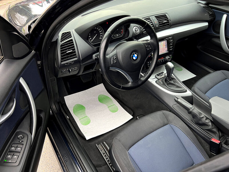 BMW SERIE 1 E87 PHASE 2 LCI 120D 2.0 177 Cv BOITE AUTO TOIT OUVRANT GPS 5 PORTES - Garantie1an