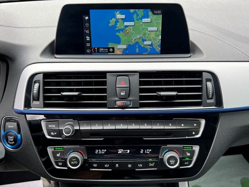 BMW SERIE 1 F21 PHASE 2 PACK M SPORT 18D 2.0 150 Cv BOITE AUTO CUIR GPS ORIGINE FRANCE - Garantie1an