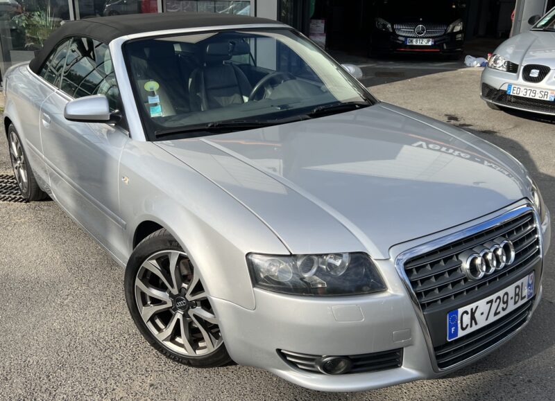 AUDI A4 CABRIOLET B6 II 1.8 TURBO 163 Cv / CRIT AIR 2 - Garantie1an