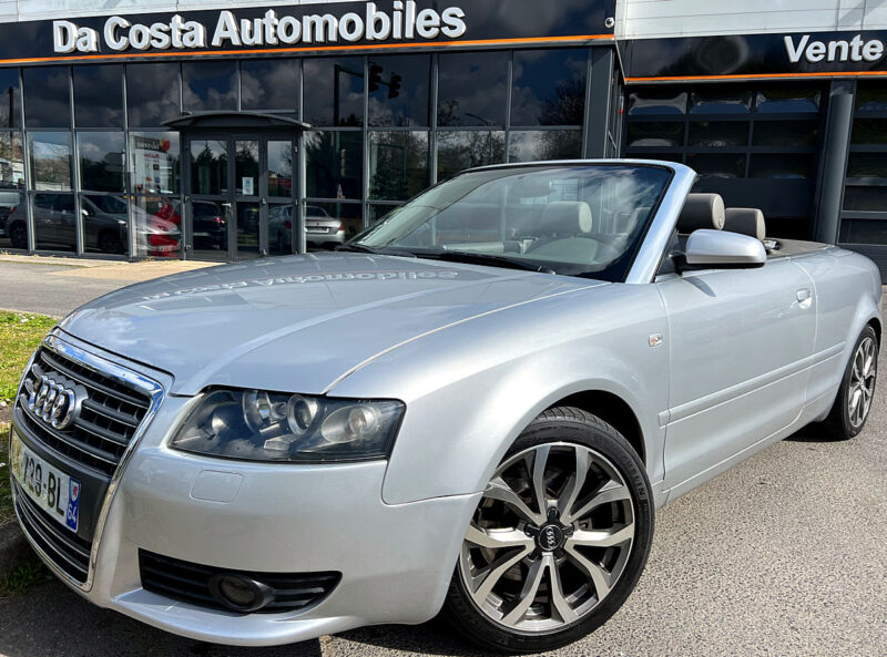 AUDI A4 CABRIOLET B6 II 1.8 TURBO 163 Cv / CRIT AIR 2 - Garantie1an