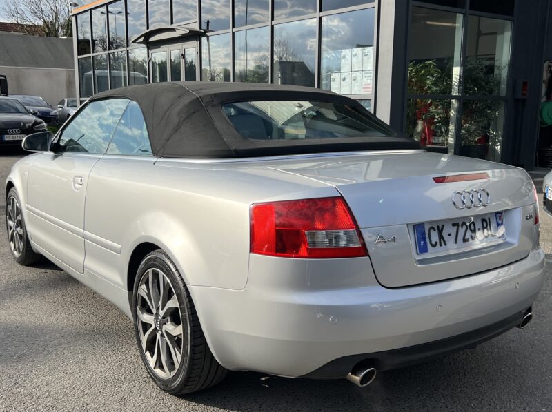 AUDI A4 CABRIOLET B6 II 1.8 TURBO 163 Cv / CRIT AIR 2 - Garantie1an