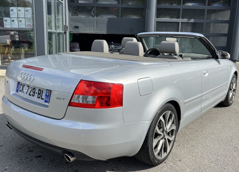 AUDI A4 CABRIOLET B6 II 1.8 TURBO 163 Cv / CRIT AIR 2 - Garantie1an