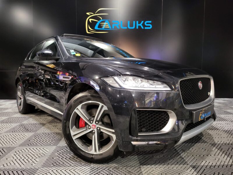 JAGUAR F-PACE 3.0 SDV6 AWD 300cv /FINITION SPORT/ENTRETIEN JAGUAR /TOIT PANO