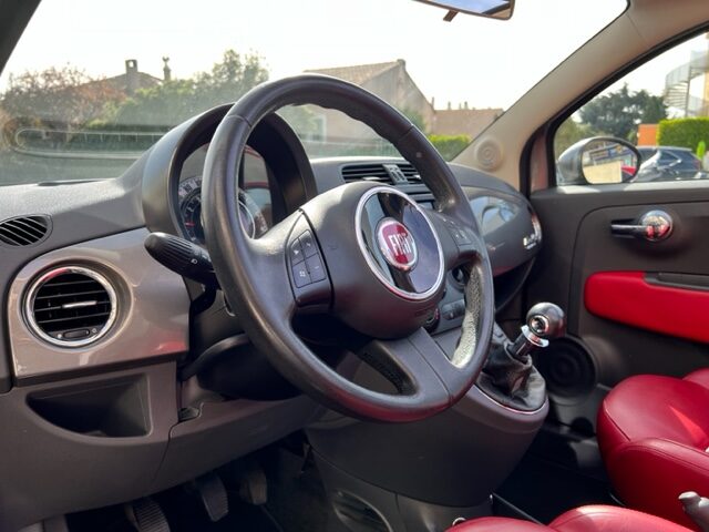 FIAT 500 85CH TWINAIR LOUNGE CABRIOLET 2013