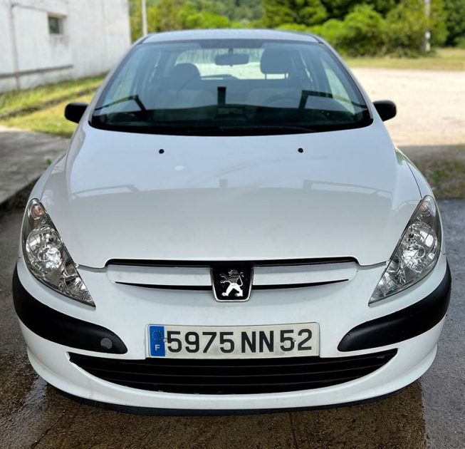 PEUGEOT 307 2.0 HDi 90 TVA RECUPERABLE HORS TAXE 4000 EUROS2 PLACES 