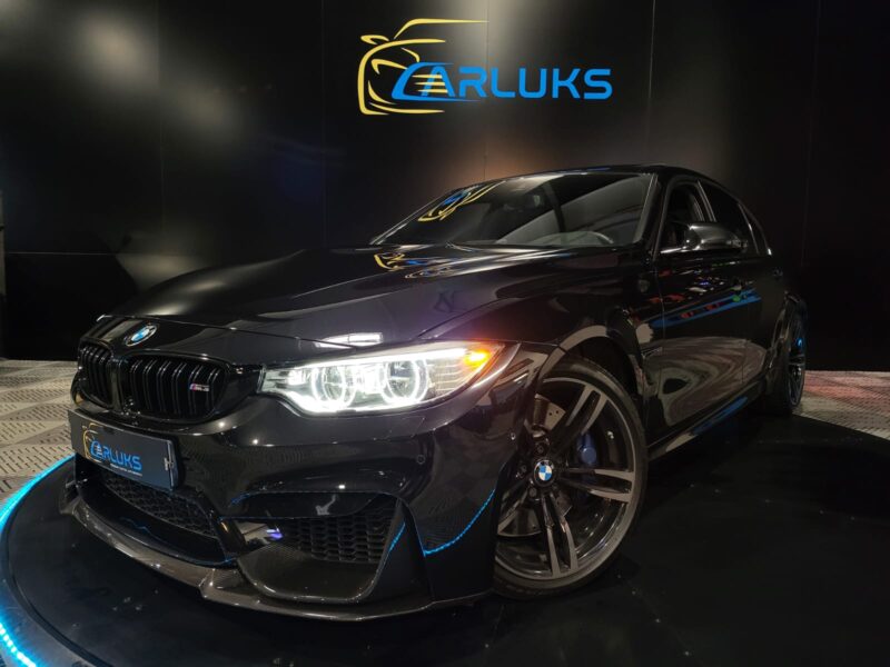 BMW M3 F80 3.0 Turbo 431cv DKG7 Pack Carbone , Toit Ouvrant , Caméra , HK , Cuir Electrique 