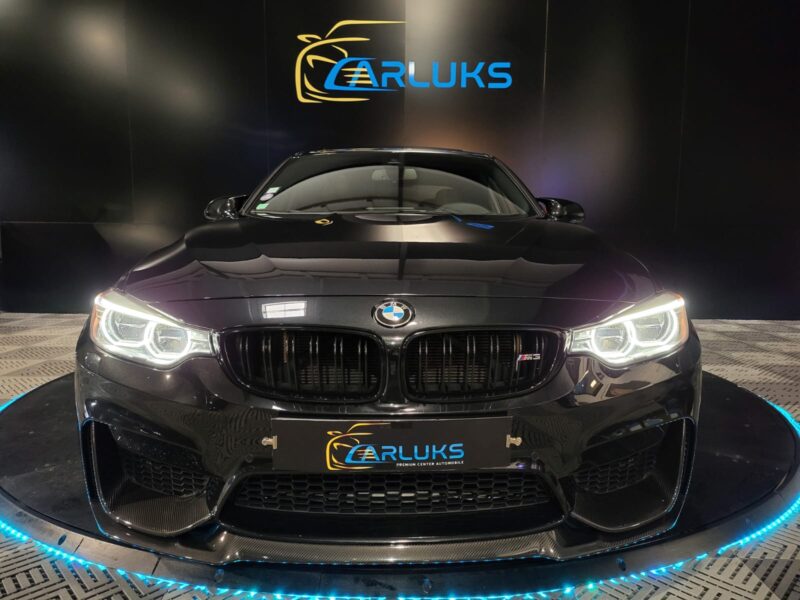 BMW M3 F80 3.0 Turbo 431cv DKG7 Pack Carbone , Toit Ouvrant , Caméra , HK , Cuir Electrique 