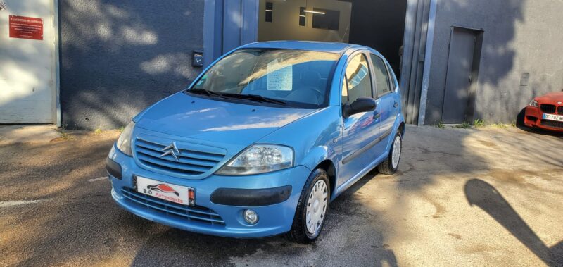 Citroen C3 1.4 HDI 68cv, bleu, 4cv, Idéale jeune conducteur