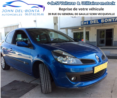 RENAULT CLIO III EXCEPTION 1.6 110CV 5CV 2006 1ERE MAIN ESSENCE