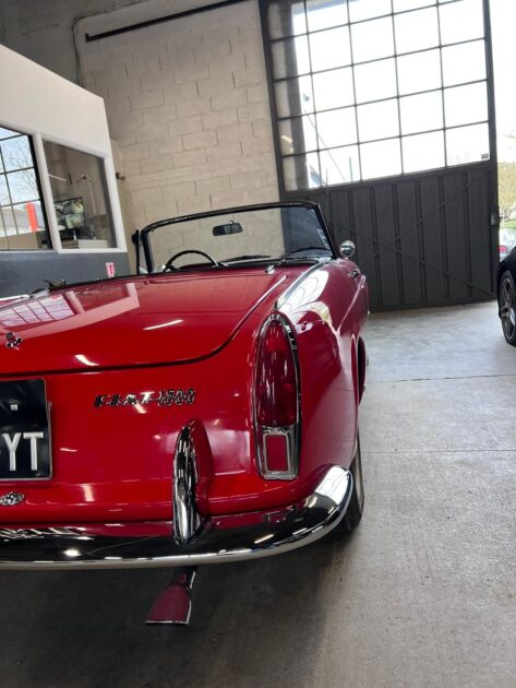 FIAT 1500 Cabriolet Pininfarina de 1965 Reprise possible