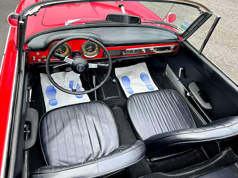 FIAT 1500 Cabriolet Pininfarina de 1965 Reprise possible