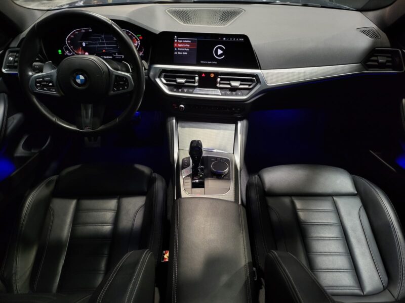 BMW SERIE 430i Pack M 258cv , Toit ouvrant , Siege Cuir Electrique,  Lumiere d'ambiance, Apple Carp