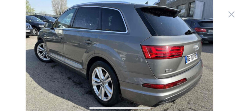 AUDI Q7 II V6 3.0 TDI CD 272 S LINE 7 PLACES REPRISE POSSIBLE