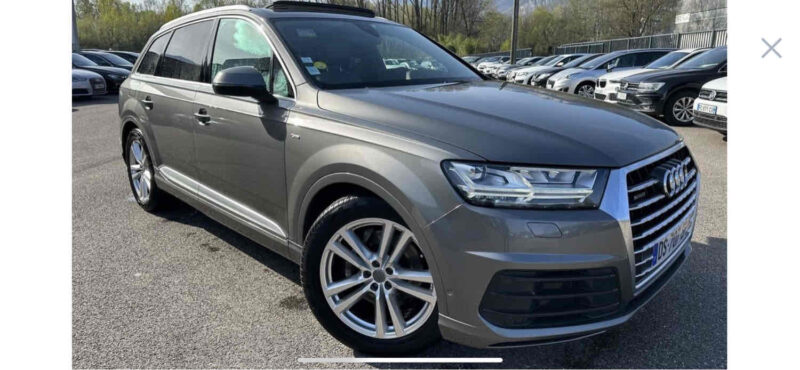 AUDI Q7 II V6 3.0 TDI CD 272 S LINE 7 PLACES REPRISE POSSIBLE