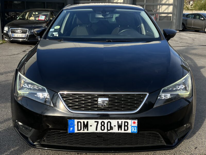 SEAT LEON III 1.6 TDI 105 Cv FULL BLACK / FULL LEDS BLUETOOTH REGULATEUR 5 PORTES - Garantie1an