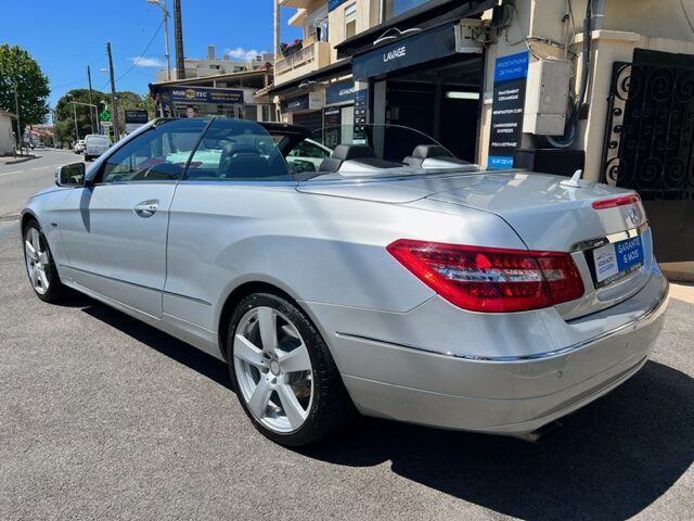 MERCEDES BENZ CLASSE E 200 CGI CABRIOLET BVA 2011