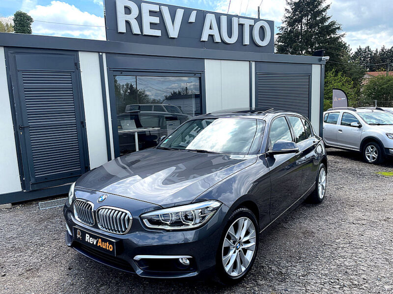 BMW Série 1 F20 - 118da 150cv BVA TOIT OUVRANT UrbanChic 104.000 km 08/2016